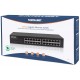 Intellinet 24-Port Gigabit Ethernet Switch, 24 x 10/100/1000 Mbit/s RJ45-Ports, IEEE 802.3az (Energy Efficient Ethernet), Desktop, 19