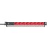 Brennenstuhl 1390007118 power extension 2 m 8 AC outlet(s) Indoor Black, Red