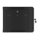 Lanberg WF01-6406-00B rack cabinet 6U Wall mounted rack Black