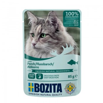 BOZITA Perch Chunks in jelly - wet cat food - 85g