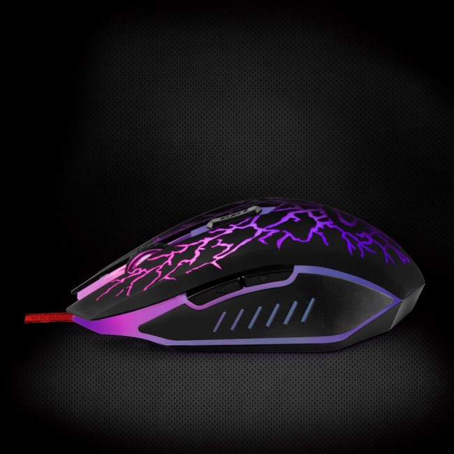 Esperanza EGM211R mouse Right-hand USB Type-A Optical 2400 DPI