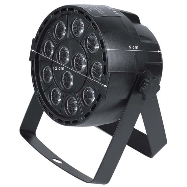 LIGHT4ME P12 LED PAR RGBW - remote-controlled stage lighting LIGHT4ME P12 LED PAR RGBW - remote-controlled stage lighting