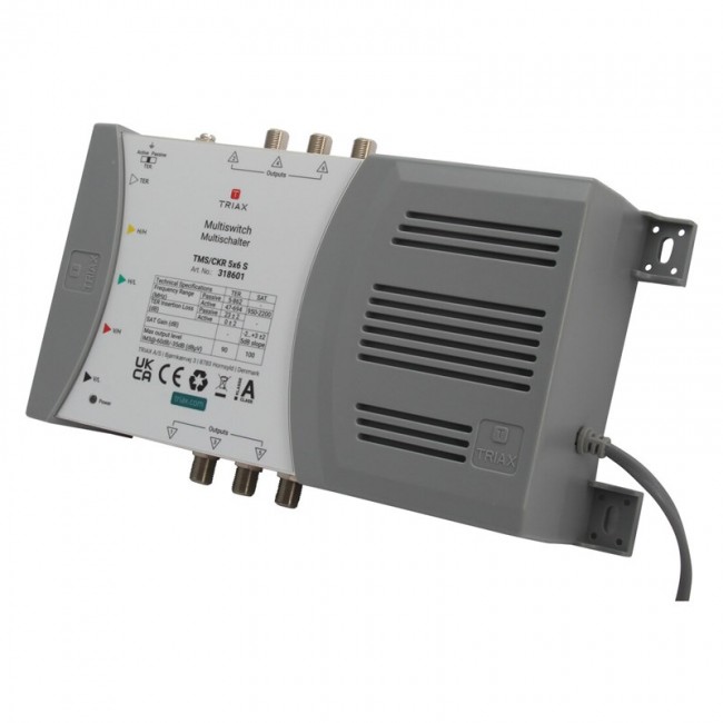 Triax 318601 satellite multiswitch 5 inputs 6 outputs