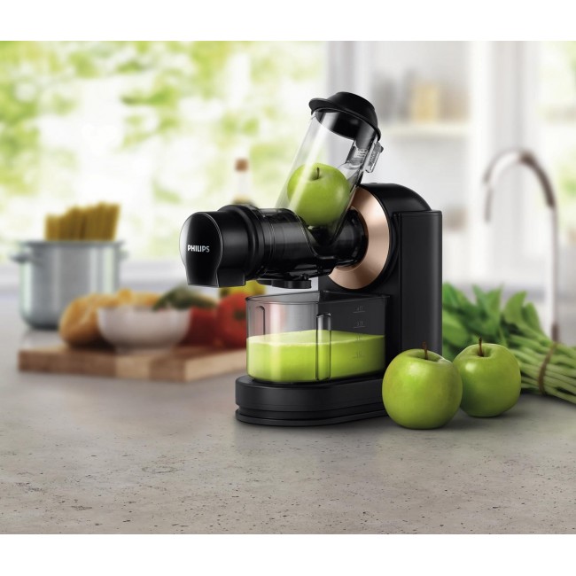 Philips Viva Collection HR1888/70 juice maker 150 W Black, Transparent