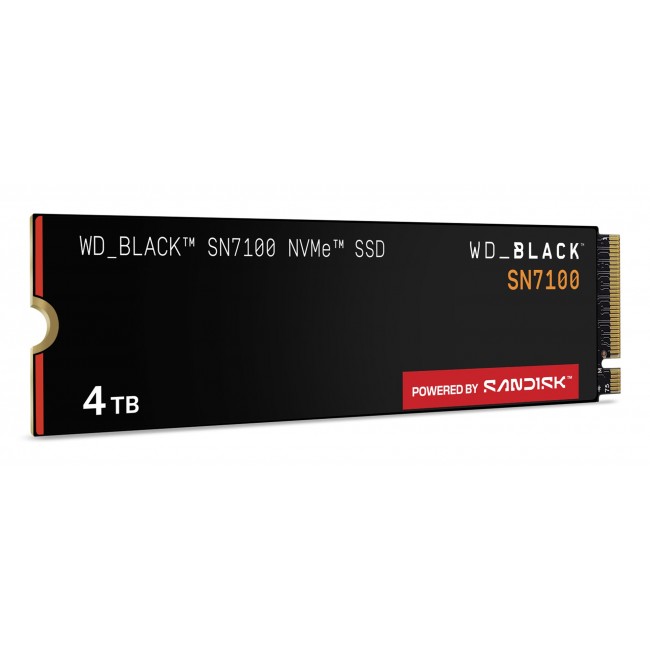 Western Digital Black WD_BLACK SN7100 NVMe SSD POWERED BY SANDISK 4 TB