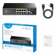 Cudy FS1010PG network switch Unmanaged Fast Ethernet (10/100) Power over Ethernet (PoE) Black