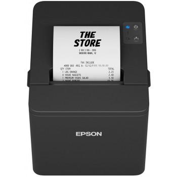 Epson TM-T20IV(102):USB+Serial+Ether, PS, Blk, EU, RS-232