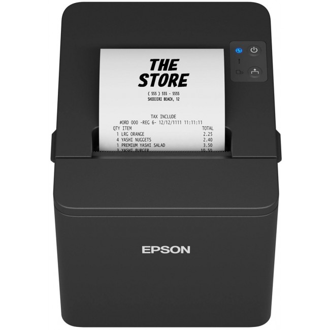 Epson TM-T20IV(102):USB+Serial+Ether, PS, Blk, EU, RS-232