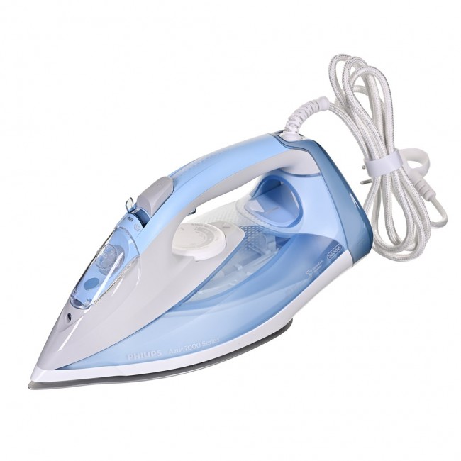 Philips 7000 series DST7011/20 iron Steam iron SteamGlide Plus soleplate 2600 W Blue, Grey