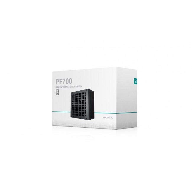 DeepCool PF700 power supply unit 700 W 20+4 pin ATX ATX Black DeepCool PF700 power supply unit 700 W 20+4 pin ATX ATX Black