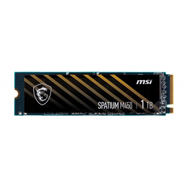 MSI SPATIUM M450 PCIe 4.0 NVMe M.2 1000GB PCI Express 4.0 3D NAND