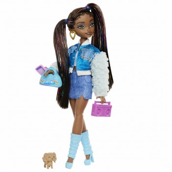 Barbie Dream Besties Brooklyn Fashion Doll with 8 Video & Music Themed Accessories