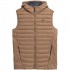 Men's vest 4F M063 light brown 4FAW23TVESM063 82S M