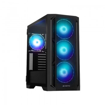 Chieftec PC- Geh use GA-01B-L-OP APEX LUMO Midi Tower Black