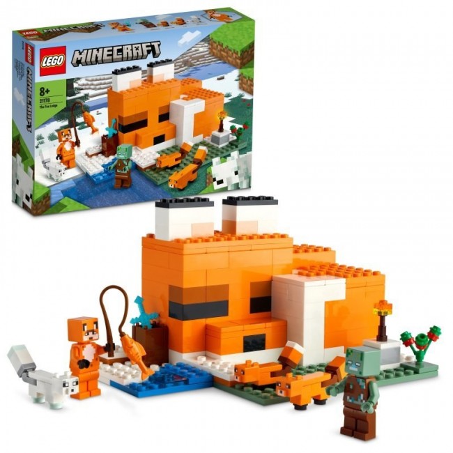 LEGO Minecraft 21178 Foxes' Habitat LEGO Minecraft 21178 Foxes' Habitat