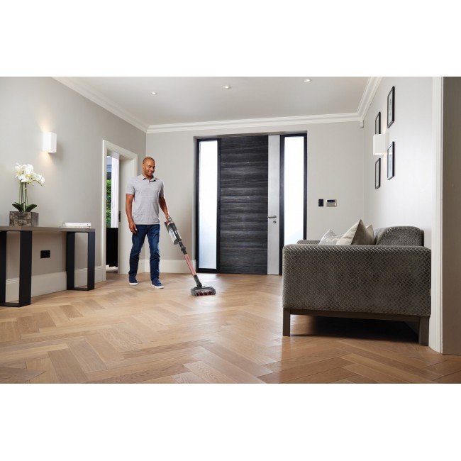 Shark Stratos 2-in-1 stick vacuum Battery Dry Bagless Black, Peach