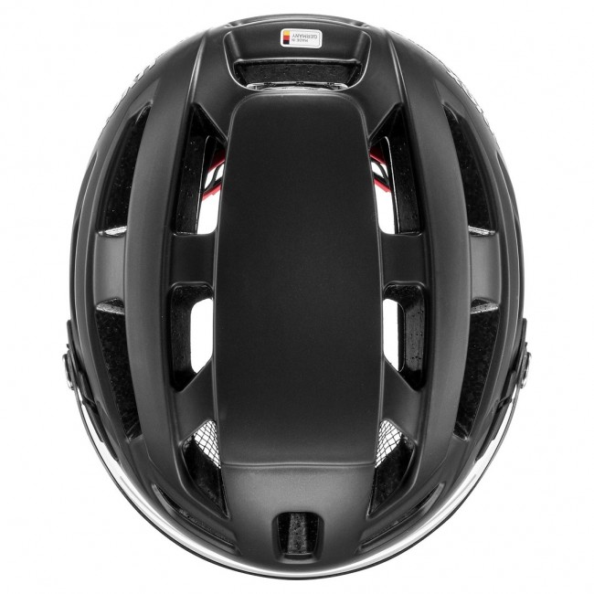 UVEX Finale visor bike helmet 56 61 cm, black matt