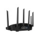 ASUS RT-BE90U BE9400 AiMesh wireless router 2.5 Gigabit Ethernet Tri-band (2.4 GHz / 5 GHz / 6 GHz) Black