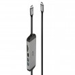 Lindy DST-Micro 140, USB-C Laptop Micro Docking Station with 4K Support and 1.4m 60W Charging Cable Lindy DST-Micro 140, USB-C Laptop Micro Docking Station with 4K Support and 1.4m 60W Charging Cable