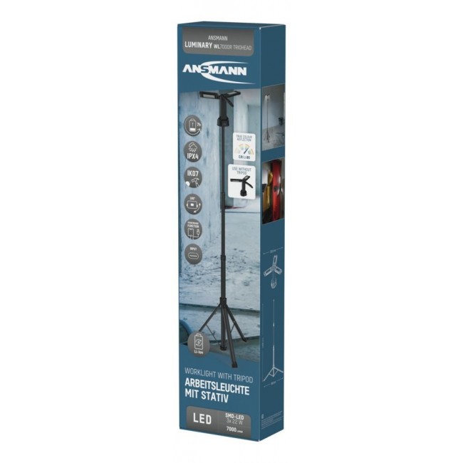 Ansmann Triohead 7000R inkl. Tripod