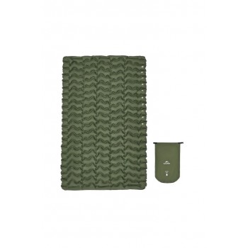 Double air mattress army green NATUREHIKE