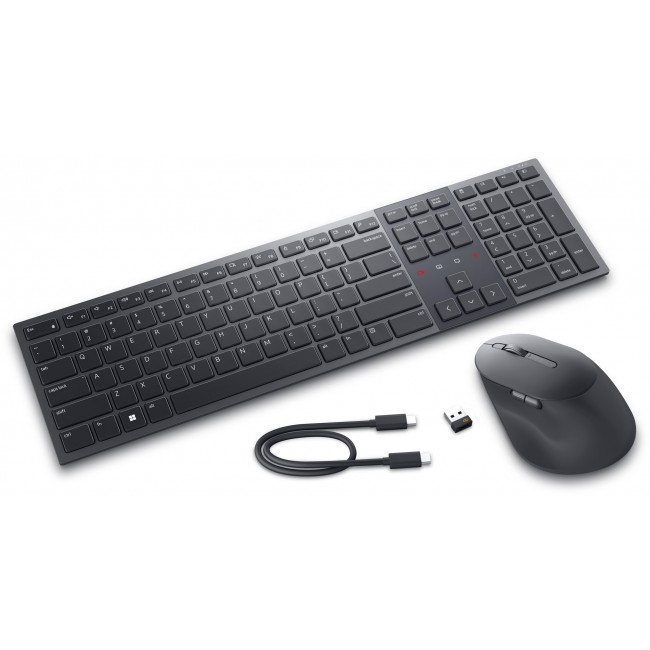 DELL Pro Premium Collaboration Keyboard and Mouse - KM900 - German (QWERTZ)