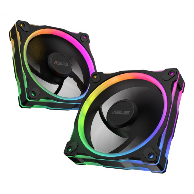 ASUS Prime MR120 Fan ARGB Black 3in1 Computer case 12 cm