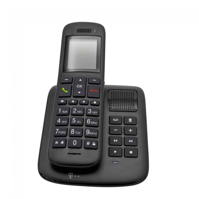 Telekom Sinus A 32 DECT telephone Caller ID Ebony