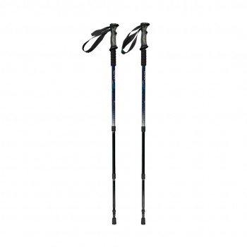 Kijki trekkingowe CMP Bern Trekking Poles czarno-niebieskie 3B36297 M916