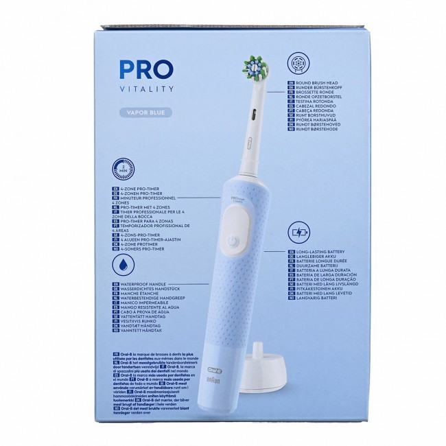 Oral-B Vitality Pro Duo Adult Rotating-oscillating toothbrush Black, Blue, White