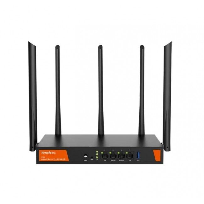 Tenda W30E AX3000 wireless router Gigabit Ethernet Dual-band (2.4 GHz / 5 GHz) Black Tenda W30E AX3000 wireless router Gigabit Ethernet Dual-band (2.4 GHz / 5 GHz) Black