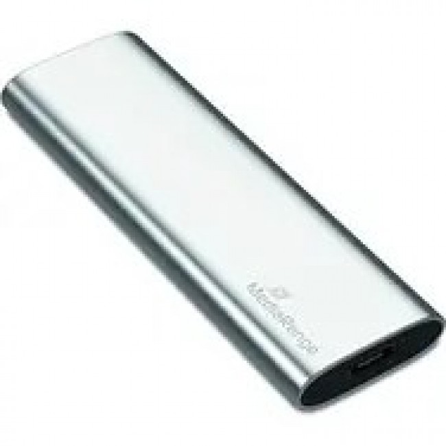 MediaRange MR1101 external solid state drive 240 GB USB Type-C 3.2 Gen 2 (3.1 Gen 2) Silver