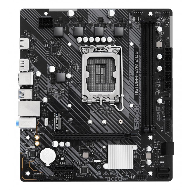 Asrock H610M-H2/M.2 D5 Intel H610 LGA 1700 micro ATX