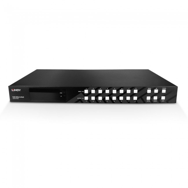 Lindy 8x8 HDMI 4K60 Matrix Lindy 8x8 HDMI 4K60 Matrix
