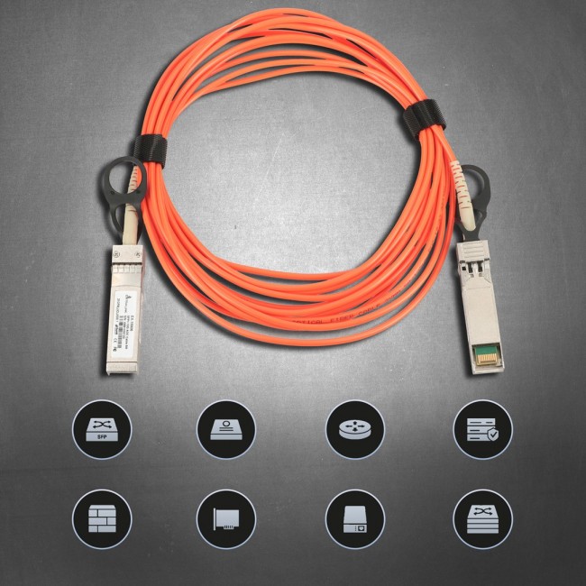Extralink SFP+ AOC Cable AOC SFP+ 10Gbps, 5m