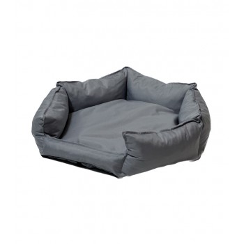 GO GIFT Hexagon grey XXL - pet bed - 90 x 63 x 16 cm