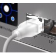 Ubiquiti UACC-Cable-Patch-EL-1M-W networking cable Translucent, White Cat6