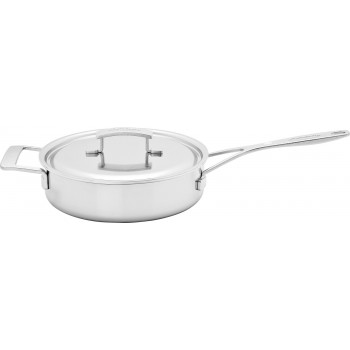 DEMEYERE INDUSTRY 5 Deep Frying Pan with Lid 24 cm