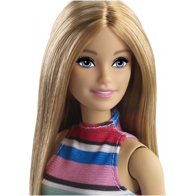 Barbie Fashionistas Doll and 11 Fashion Accessories Including 5 Total Pairs of Shoes