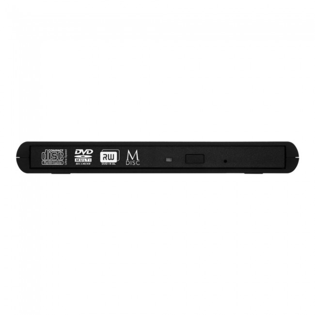 Verbatim External Slimline CD/DVD Writer optical disc drive DVD RW Black Verbatim External Slimline CD/DVD Writer optical disc drive DVD RW Black