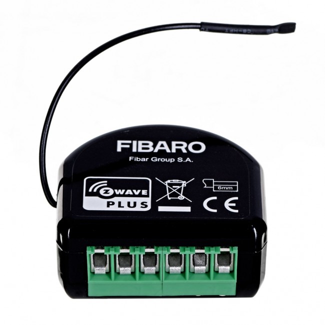 Fibaro Dimmer 2 electrical relay Black Fibaro Dimmer 2 electrical relay Black