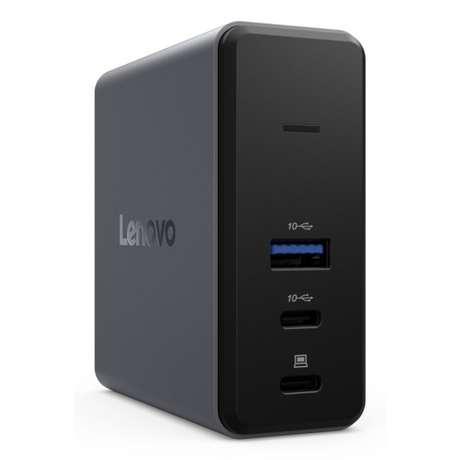 Lenovo X9 Charging GaN Dock Wired USB 3.2 Gen 2 (3.1 Gen 2) Type-C Grey