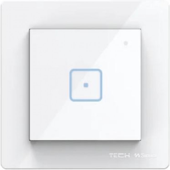 Wired single-pole switch black WS-01M