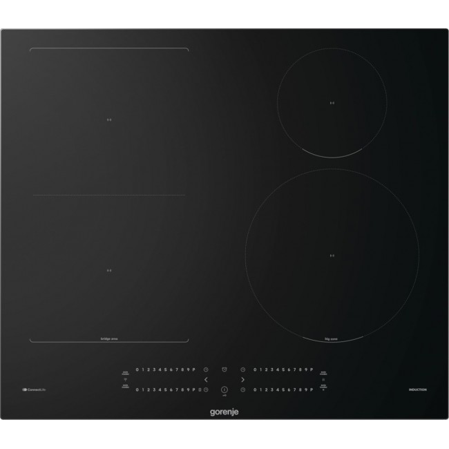 Gorenje GI6432BCWF Black Built-in 60 cm Zone induction hob 4 zone(s)