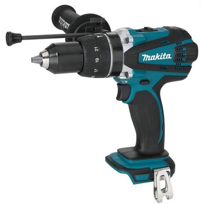 Makita DHP458Z drill Keyless 2000 RPM Black,Blue 2.3 kg