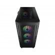 COUGAR Midi Tower Case Duoface Pro ARGB, Black