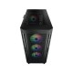 COUGAR Midi Tower Case Duoface Pro ARGB, Black