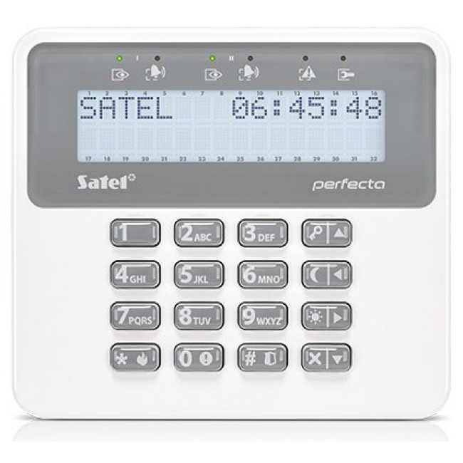 Satel PRF-LCD-WRL smart home central control unit accessory