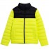 Boys' down jacket 4F juicy green 4FJSS23TDJAM077 45S 128cm