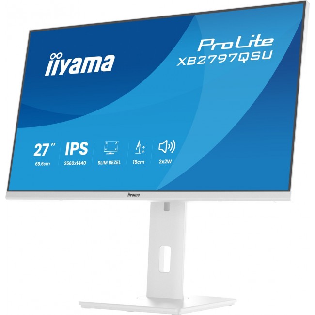 iiyama ProLite XB2797QSU-W1 computer monitor 68.6 cm (27 iiyama ProLite XB2797QSU-W1 computer monitor 68.6 cm (27